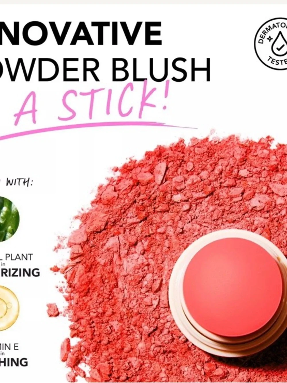 Polite Society Polite POPS Duo-Powder Blush Stick — Palm Springs Peach 2PACK!!!